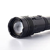 Ліхтарик ручний P70 чорний, фото 3