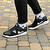 Чоловічі кросівки Nike,чорні,40,(25,5), фото 8