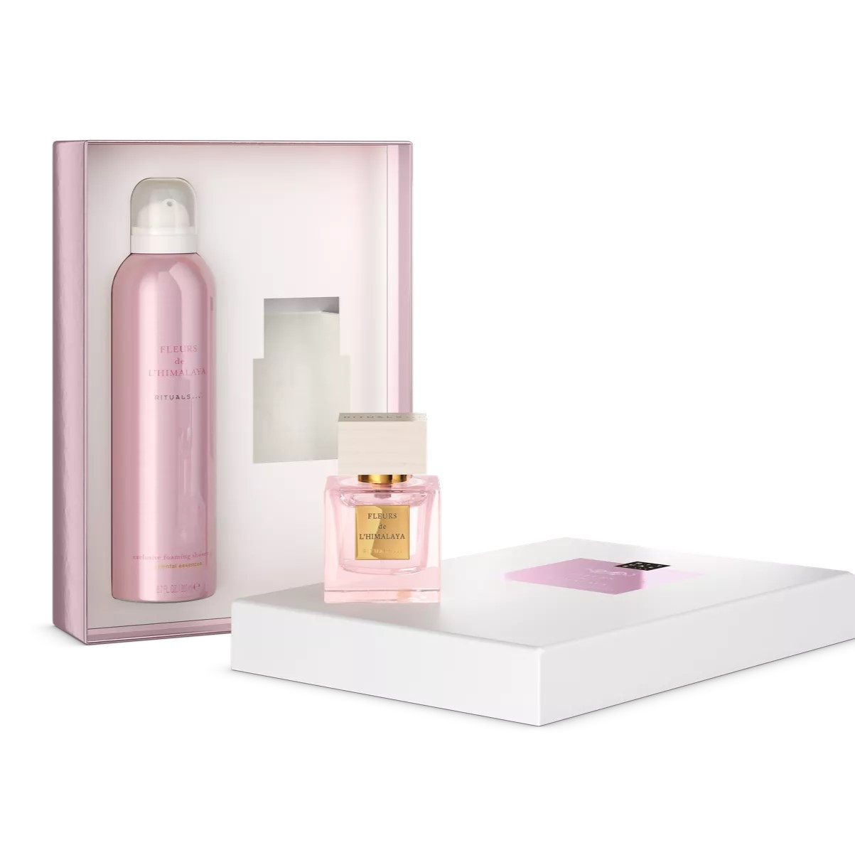 Подарунковий набір RITUALS EDP Gift Set Women Fleurs de Himalaya Rituals Fleurs De L’Himalaya Набір (edp/50ml + sh/foam/200ml)