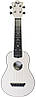 Укулеле сопрано Flight TUS35 White Soprano Travel Ukulele, фото 3