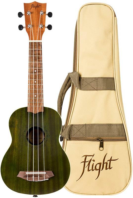 Укулеле сопрано Flight NUS380 Jade Soprano Ukulele, фото 1