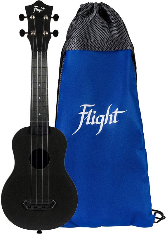 Укулеле сопрано Flight UTS-35 Ink Ultra Travel Ukulele, фото 1
