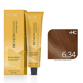 Фарба для волосся Revlon Professional Colorsmetique Ker-Ha Complex HC6.34 - Dark Golden Copper Blonde 60 мл