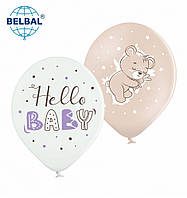 Повітряні кулі Hello Baby 25 штук 12 "(30 см) ТМ Sharoff