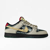 Кроссовки Nike SB Dunk x Stussy, Мужские кроссовки, найк данк