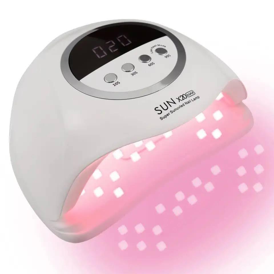 Професійна лампа UV/LED Sun X20 Max для манікюру та педикюру, 320 Вт.