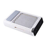 Манікюрна витяжка 858-7 на 80 Вт. та 4500 об. на акумуляторі (2000 mAh) зі змінним НЕРА фільтром та сенсором, фото 7