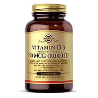 Витамин Д Solgar Vitamin D3 10000IU 120 softgels