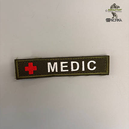 Шеврон "Medic" (на липучці), фото 1