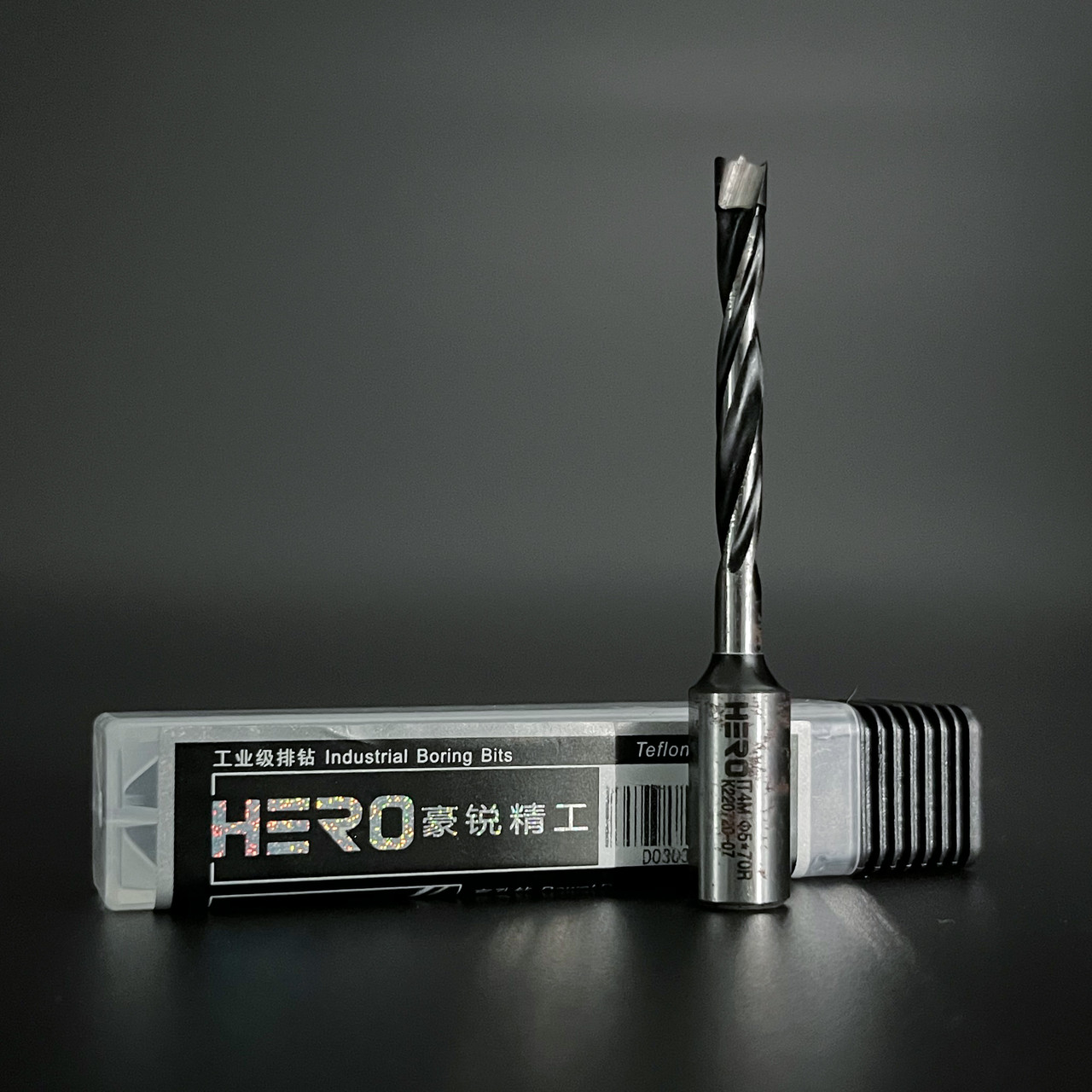 HERO Свердло глухе 5х70 D=5 мм, L = 70 мм, S = 10x20 мм Праве
