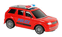 Машинка на радиоуправлении Аккумулятор Police Radio Car Красный