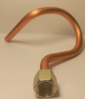 Трубка компресора (діаметр трубки 6 мм, різь 9 мм)