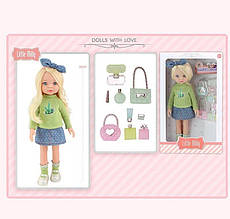 ЛЯЛЬКА Little Milli розмір 33 см з аксесуарами в коробціі 17 см × 10 см × 36 см,