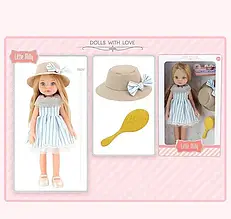 ЛЯЛЬКА Little Milli розмір 33 см з аксесуарами в коробціі 17 см × 10 см × 36 см, 91099C