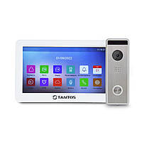 Комплект відеодомофону Tantos Prime HD 7" (White) + Tantos Triniti HD