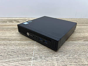Міні ПК g6 USFF HP ProDesk 400 g2 Mini i3-6100T/H110/RAM 8GB DDR4/SSD 240 GB/VGA DP/зовніш.БП бу