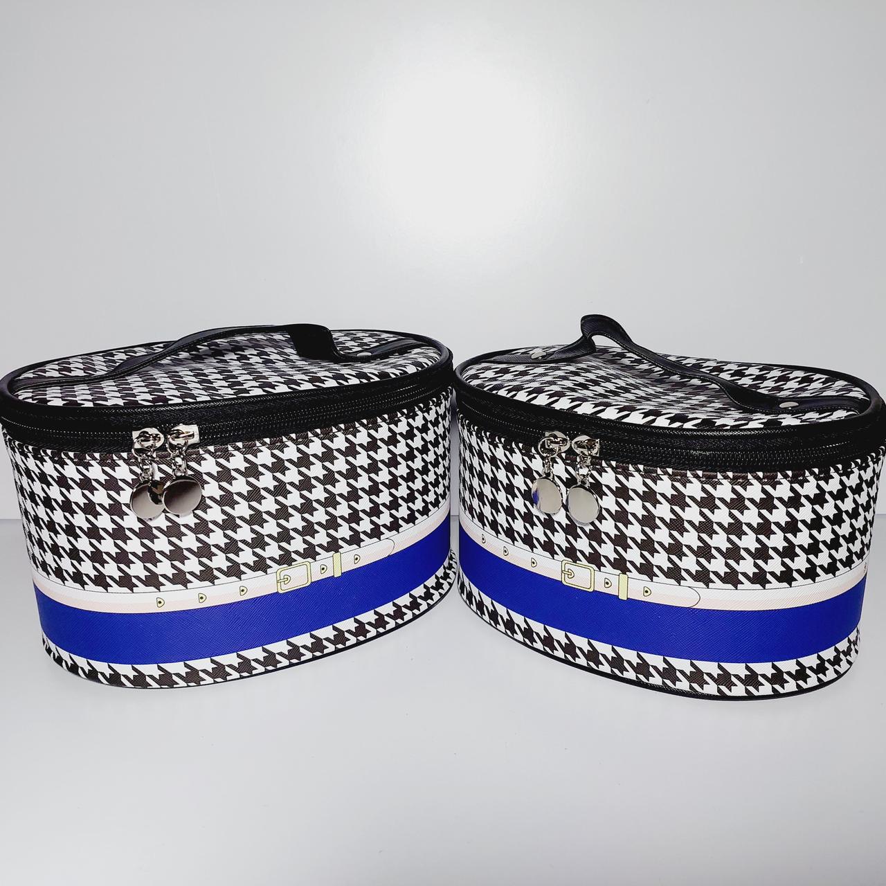 Набір косметичок 2 шт. різного розміру на блискавці, фото 1