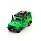 Ігровий набір Land Rover зелений з причепом і динозавром метал пластик довжина з пицепом 29см (520178.270), фото 6