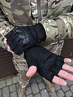 Военные беспалые варежки Oakley Tactical Pro перчатки демисезонные койот с косточками для ВСУ L, Чорний