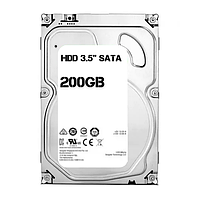 Жёсткий диск 3.5" SATA 200GB в ассортименте (Western Digital, Seagate, Toshiba, Hitachi, Samsung, ...) бу #