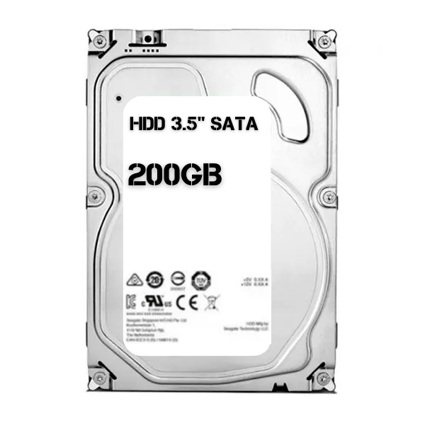 Жорсткий диск 3.5" SATA 200GB в асортименті (Western Digital, Seagate, Toshiba, Hitachi, Samsung, ...) бв #