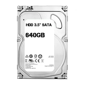 Жорсткий диск 3.5" SATA 640GB в асортименті (Western Digital, Seagate, Toshiba, Hitachi, Samsung, ...) бв #