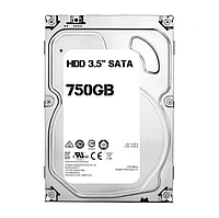 Жорсткий диск 3.5" SATA 750GB в асортименті (Western Digital, Seagate, Toshiba, Hitachi, Samsung, ...) бу #