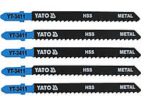 Полотно для електролобзика(метал) YATO : 8TPI, L= 100 мм, Уп. 5 Шт. [25/250]