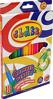 Карандаши цветные 18 цветные 1618/2 PREMIUM CLASS
