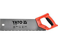 Ножовка по ПВХ материалу и пластику универсальная, длина 440 мм, полотно длиной 350 мм, 17 зубов/дюйм YATO