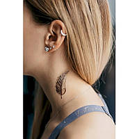 Временная татуировка Перья с птицами L-15 Nia-mart