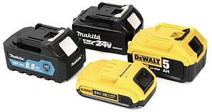 Акумулятори та зарядні для акумуляторного інструменту