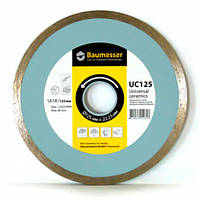 Алмазный отрезной круг по керамике Baumesser 1A1R Universal ceramics D125 d22,23 1,9x5 (91115018010)