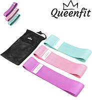 Набор резинок для фитнеса Queenfit 7-35 кг set B / фитнес резинки