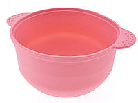 Чаша силиконовая для воскоплава 400 мл, цвет светло-розовый