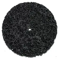 Круг зачистной корал без основы черный мягкий Polystar Abrasive D125 мм