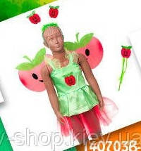 Карнавальний костюм Яблучко 4 в 1