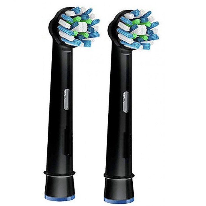 Насадки для електричної зубної щітки ORAL-B Cross Action Black 2 шт.