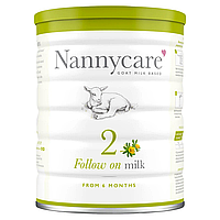 Суміш молочна для дітей від 6 місяців на основі козячого молока для подальшого годування №2 Nannycare з/б 900 г
