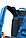 Рюкзак Tramp Harald 40 л із рейнкавером із світовідбиваючими елементами Синій (UTRP-050-blue), фото 4