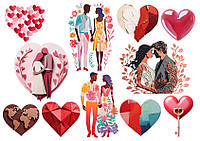 Вафельная картинка День Св.Валентина №20