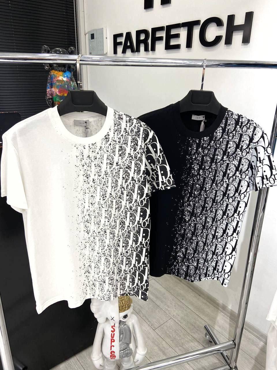 Чоловіча футболка DIOR D11832 біла S, XL