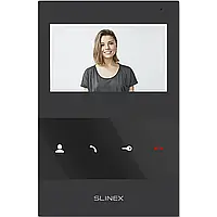 Відеодомофон Slinex SQ-04M (black) 4" Кольоровий накладний відеодомофон Монітор відеодомофону Домофон для дому