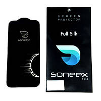 Захисне скло Soneex Full Silk Pro iPhone X / XS / 11 Pro Black