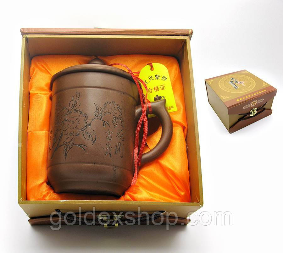 Глиняна Чашка в подарунковій коробці (450 мл)