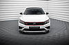 Сплітер VW Passat B8 NMS R-Line (14-19) тюнінг обвіс губа спідниця елерон (V1), фото 6