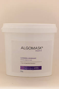 ALGOMASK Альгінатна маска Відновлююча Лаванда та Розмарин, 500 г