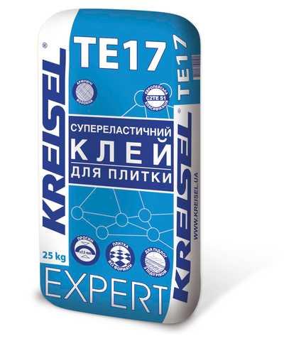 Kreisel TE17 / 107 Super Elasti Супереластичний клей для керамогранітної плитки та натурального каменю 25 кг - фото 1 - id-p2121428392