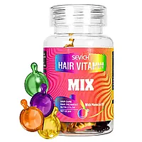 Витаминные капсулы для волос микс Sevich Hair Vitamin Mix (30шт+2 в подарок)