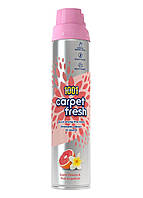 Пена для нейтрализации запахов для ковров и обивки 1001 Carpet Fresh Exotic Flowers & Pink Grapefruit 300мл